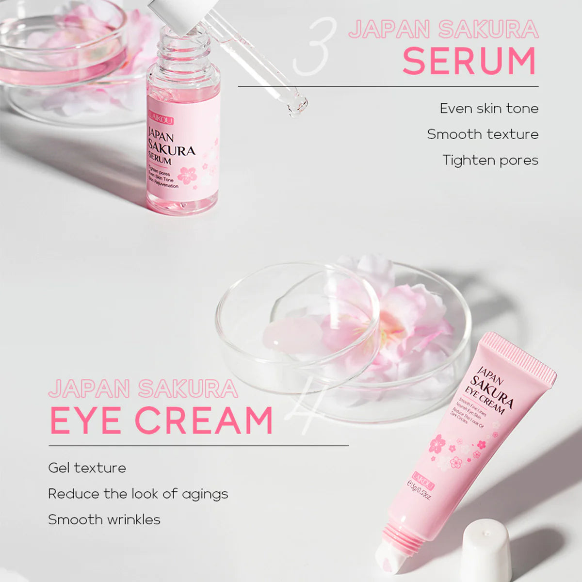 Lepota Sakura Skincare Set