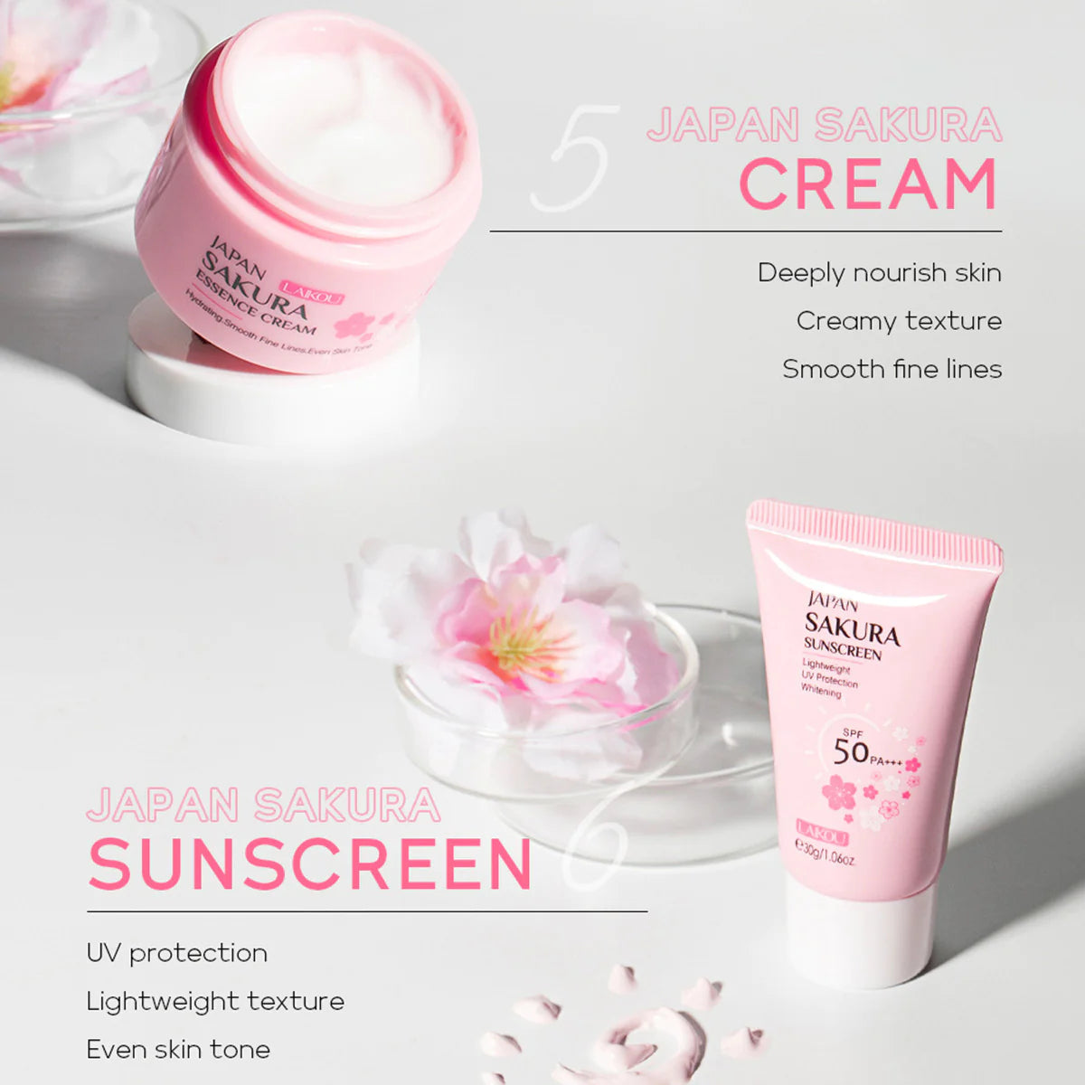 Lepota Sakura Skincare Set